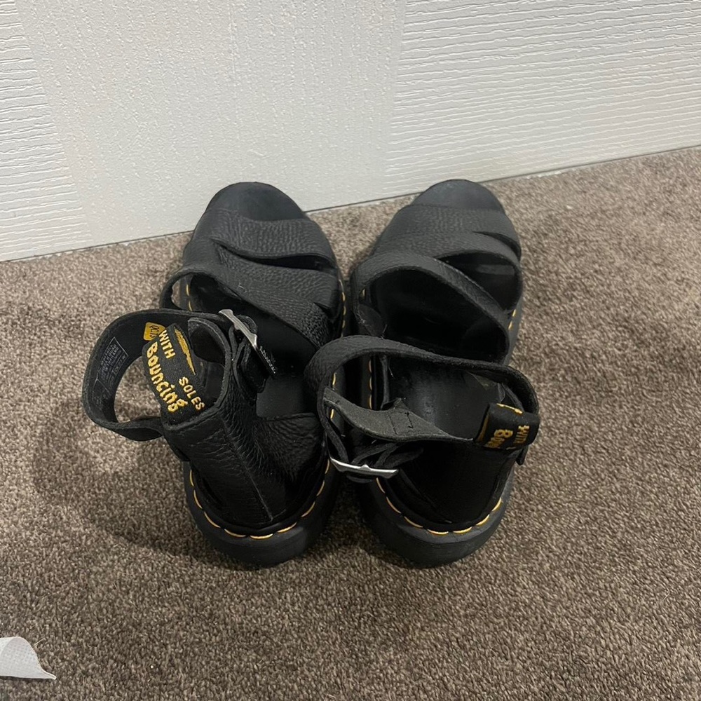 Clarissa Quad black dr martens sandals - Picture 7 of 7
